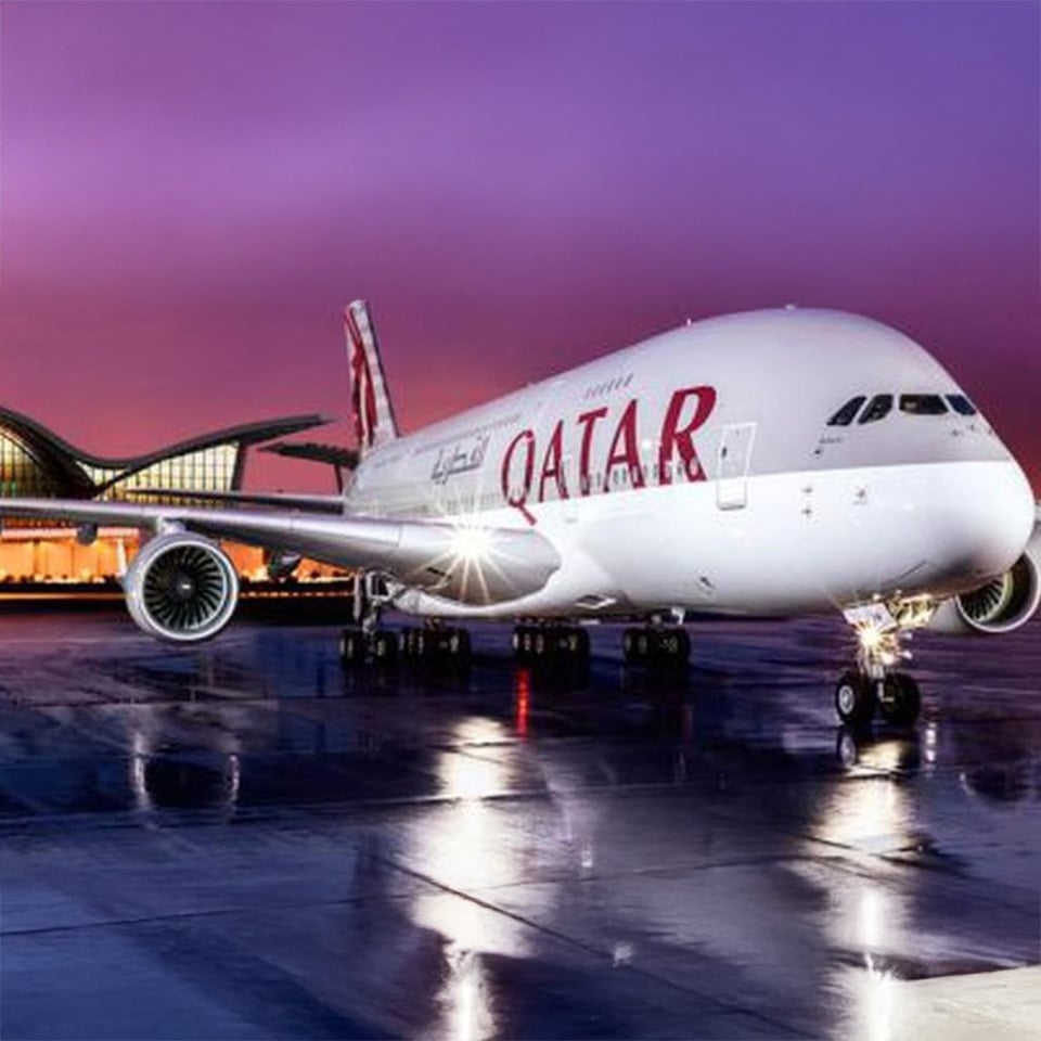 Réservez des vols directs avec Qatar Airways